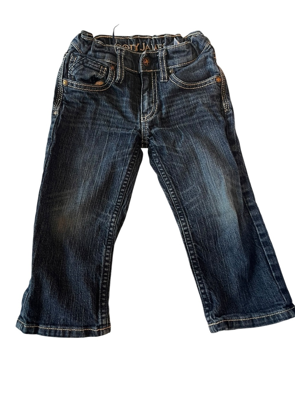 Cody James Boys Size 4T Dark Wash Bootcut Jeans Western Cowboy Denim